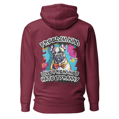 Love Frenchies Hate Tyranny | Men's Hoodie