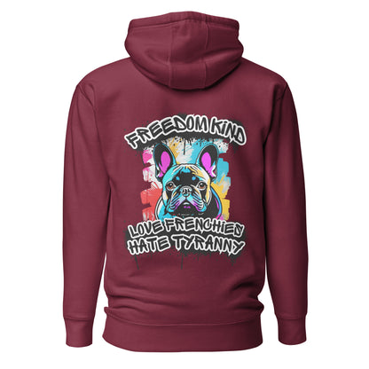 Love Frenchies Hate Tyranny | Men's Hoodie