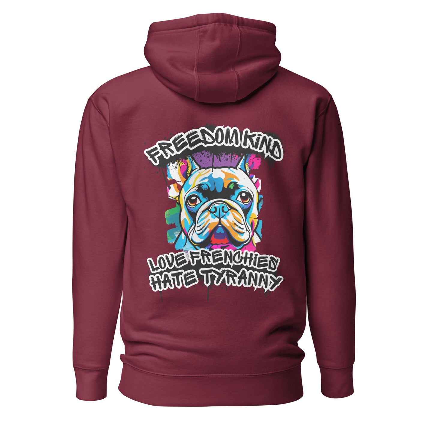 Love Frenchies Hate Tyranny | Men's Hoodie