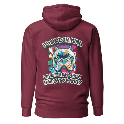 Love Frenchies Hate Tyranny | Men's Hoodie