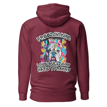 Love Bulldogs, Hate Tyranny| Men's Hoodie