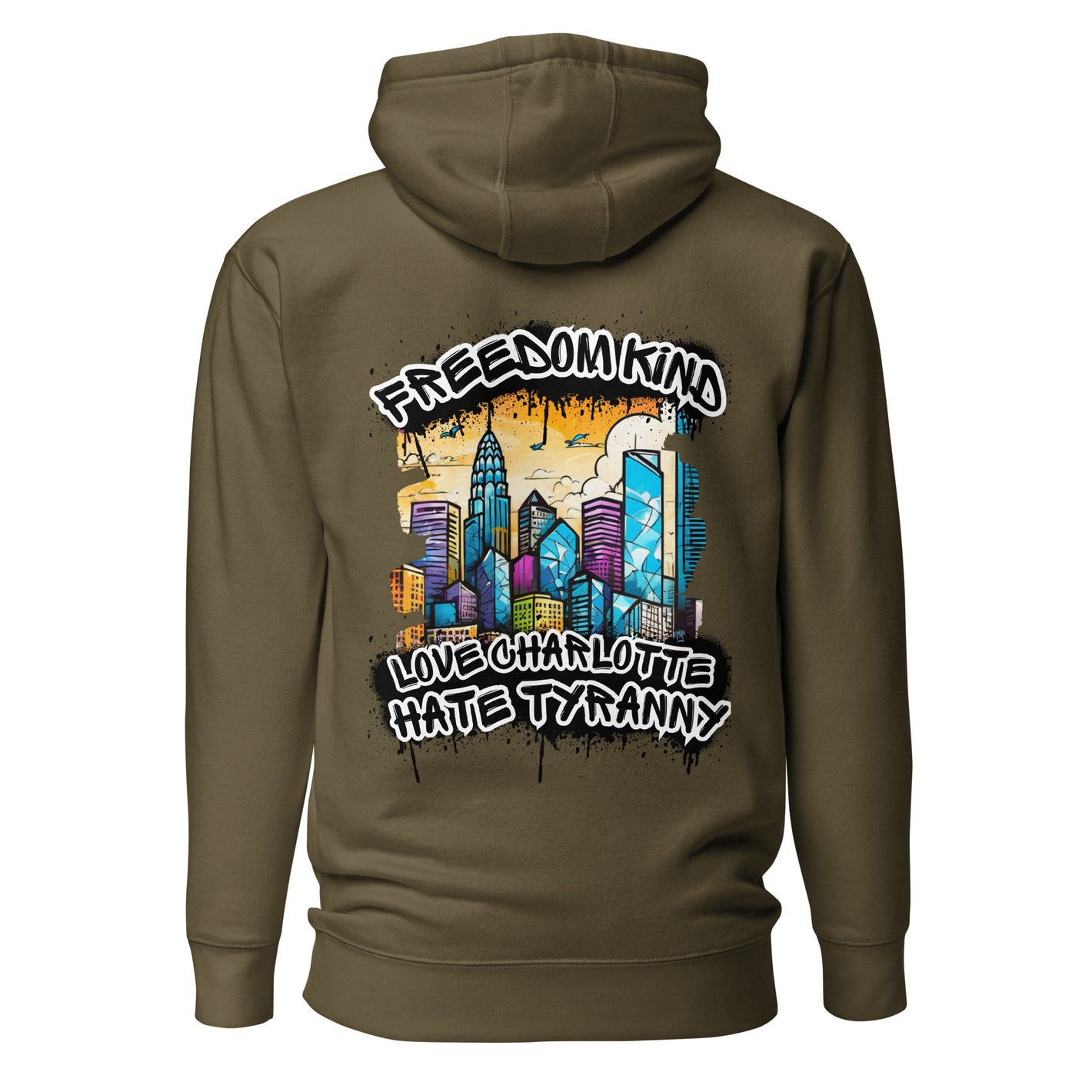 Love Charlotte, Hate Tyranny | Men's Hoodie