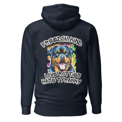 Love Rotties, Hate Tyranny | Men's Hoodie