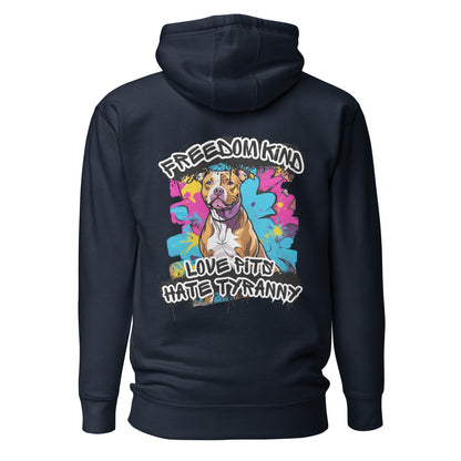 Love Pits, Hate Tyranny | Men's Hoodie
