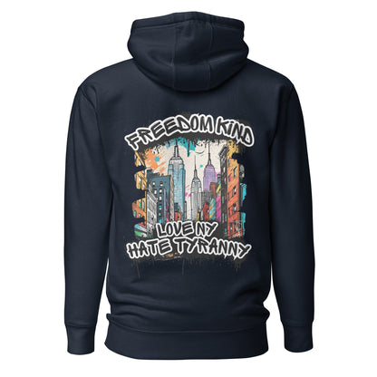 Love NY Hate Tyranny | Men's Hoodie