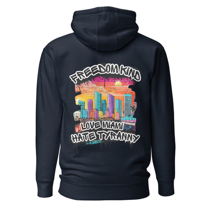 Love Miami Hate Tyranny | Men's Hoodie