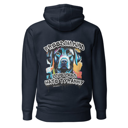 Love Labs Hate Tyranny | Men's Hoodie