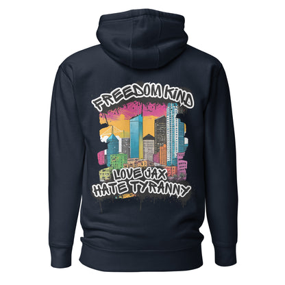 Love Jacksonville Florida,  Hate Tyranny | Men's Hoodie