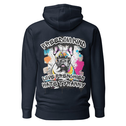 Love Frenchies Hate Tyranny | Men's Hoodie