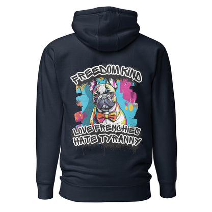 Love Frenchies Hate Tyranny | Men's Hoodie