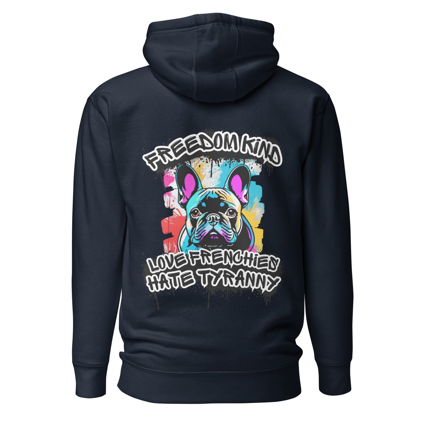 Love Frenchies Hate Tyranny | Men's Hoodie