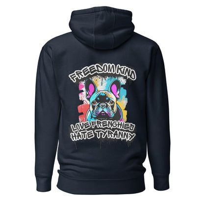 Love Frenchies Hate Tyranny | Men's Hoodie