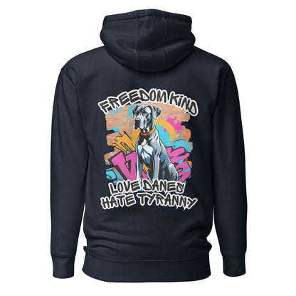 Love Danes, Hate Tyranny | Men's Hoodie