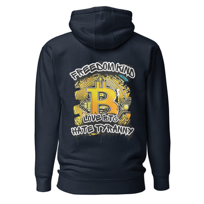 Love BTC Hate Tyranny | Men's Hoodie