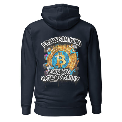 Love BTC Hate Tyranny | Men's Hoodie