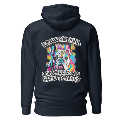 Love Bulldogs, Hate Tyranny| Men's Hoodie