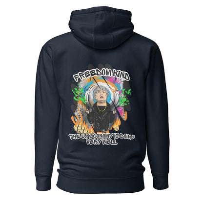 Janet Yellen - The US Economy Is Doing Very Well | Men's Hoodie