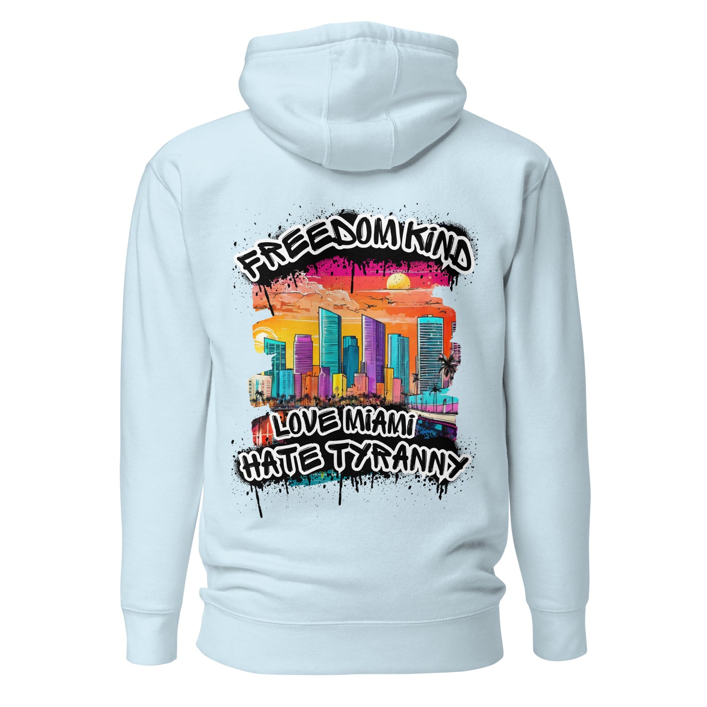 Love Miami Hate Tyranny | Men's Hoodie