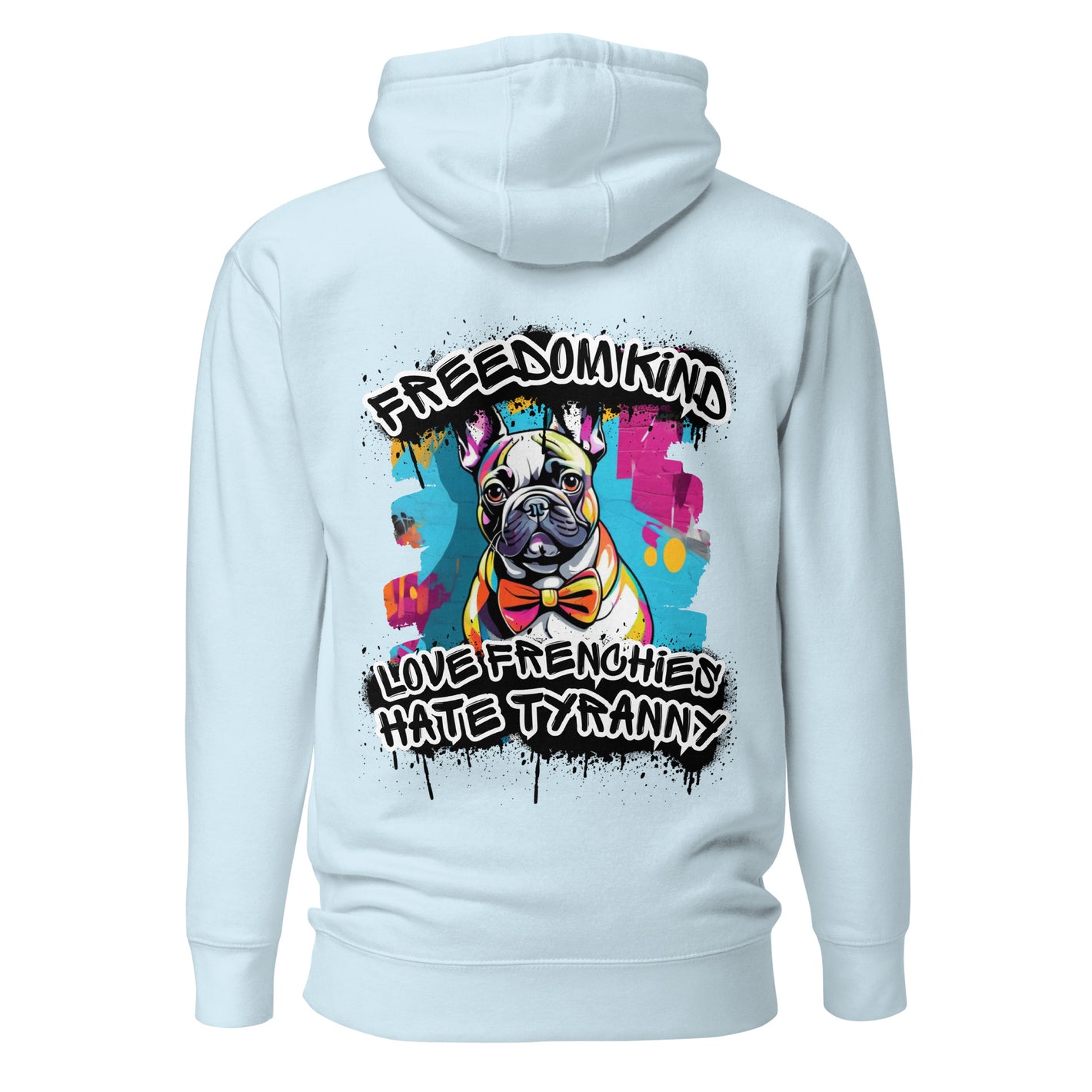 Love Frenchies Hate Tyranny | Men's Hoodie
