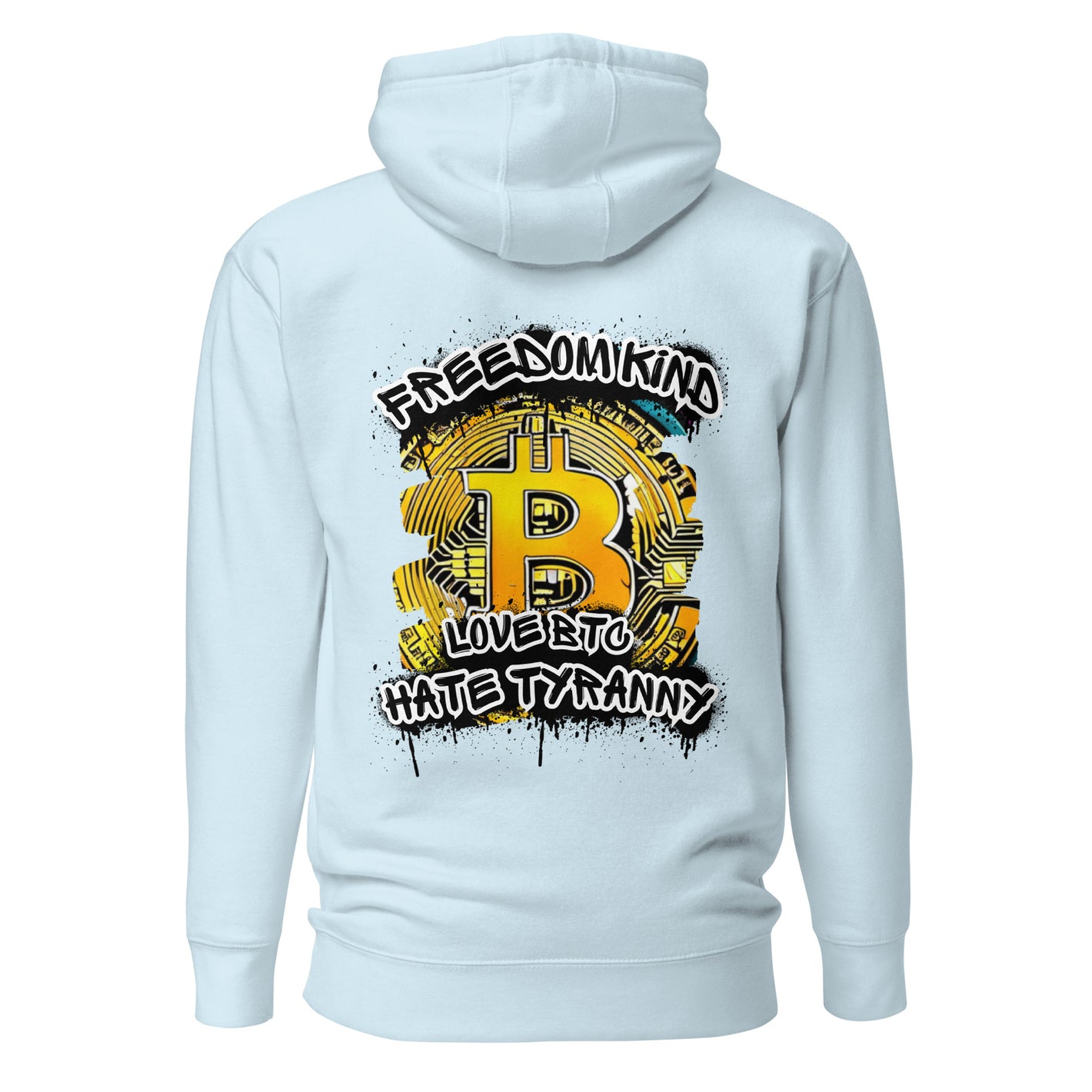Love BTC Hate Tyranny | Men's Hoodie