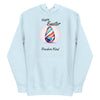American Easter Egg | Women Hoodie - Sky Blue