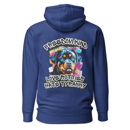 Love Rotties, Hate Tyranny | Men's Hoodie