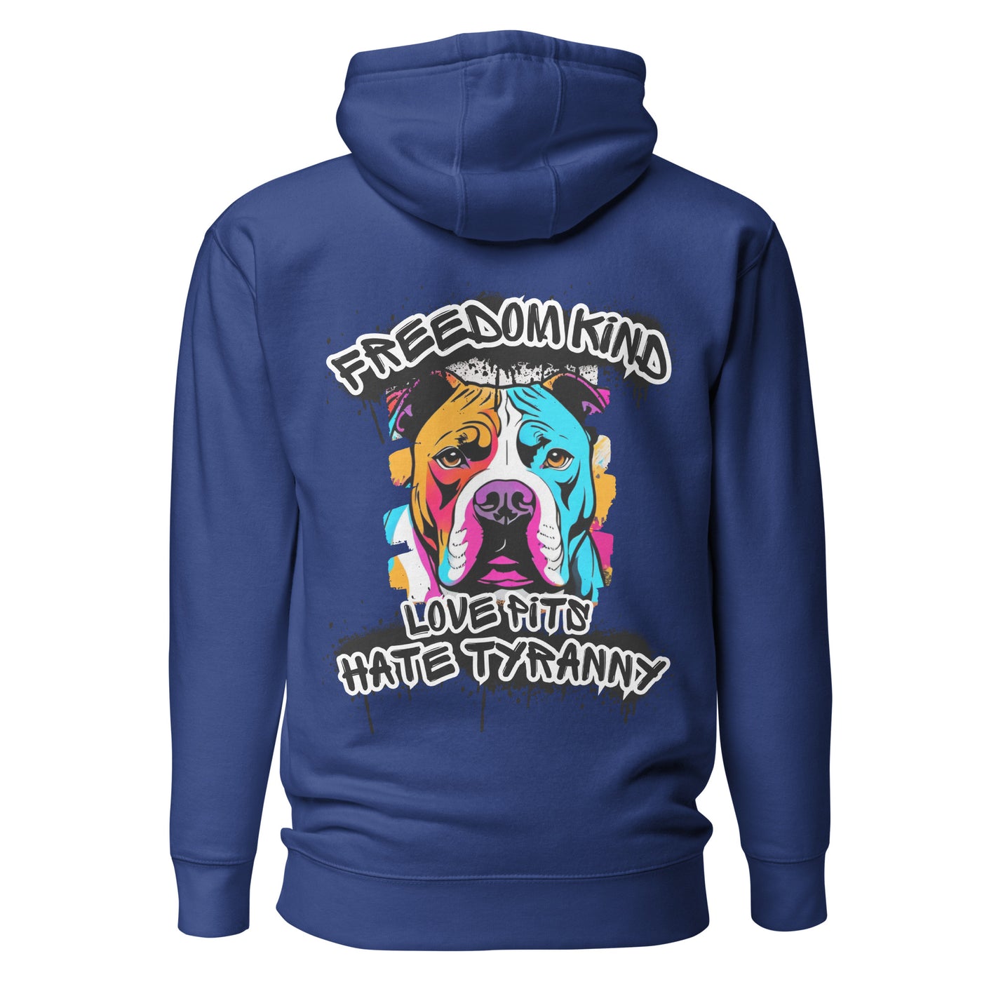 Love Pitbulls Hate Tyranny | Men's Hoodie