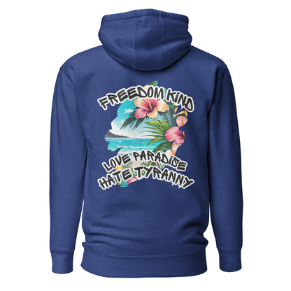 Love Paradise Hate Tyranny | Men's Hoodie