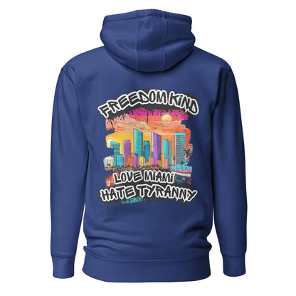 Love Miami Hate Tyranny | Men's Hoodie