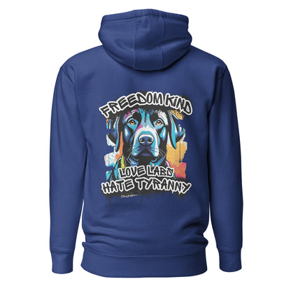 Love Labs Hate Tyranny | Men's Hoodie
