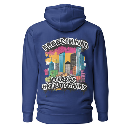 Love Jacksonville Florida,  Hate Tyranny | Men's Hoodie