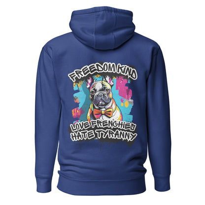 Love Frenchies Hate Tyranny | Men's Hoodie