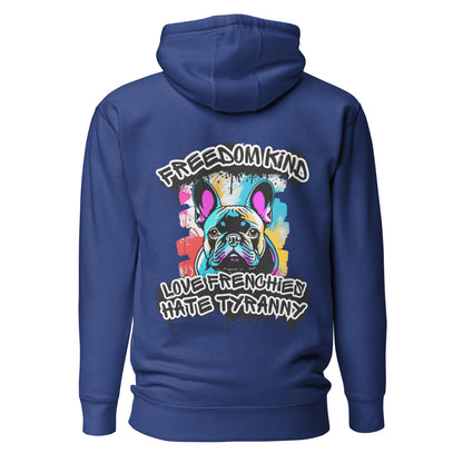 Love Frenchies Hate Tyranny | Men's Hoodie