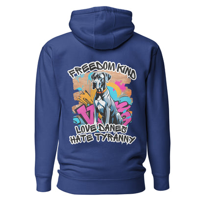 Love Danes, Hate Tyranny | Men's Hoodie