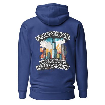 Love Chicago,  Hate Tyranny | Men's Hoodie