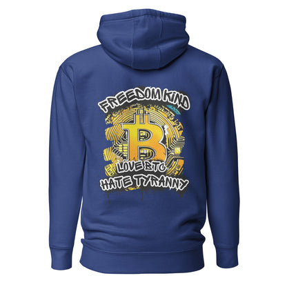 Love BTC Hate Tyranny | Men's Hoodie