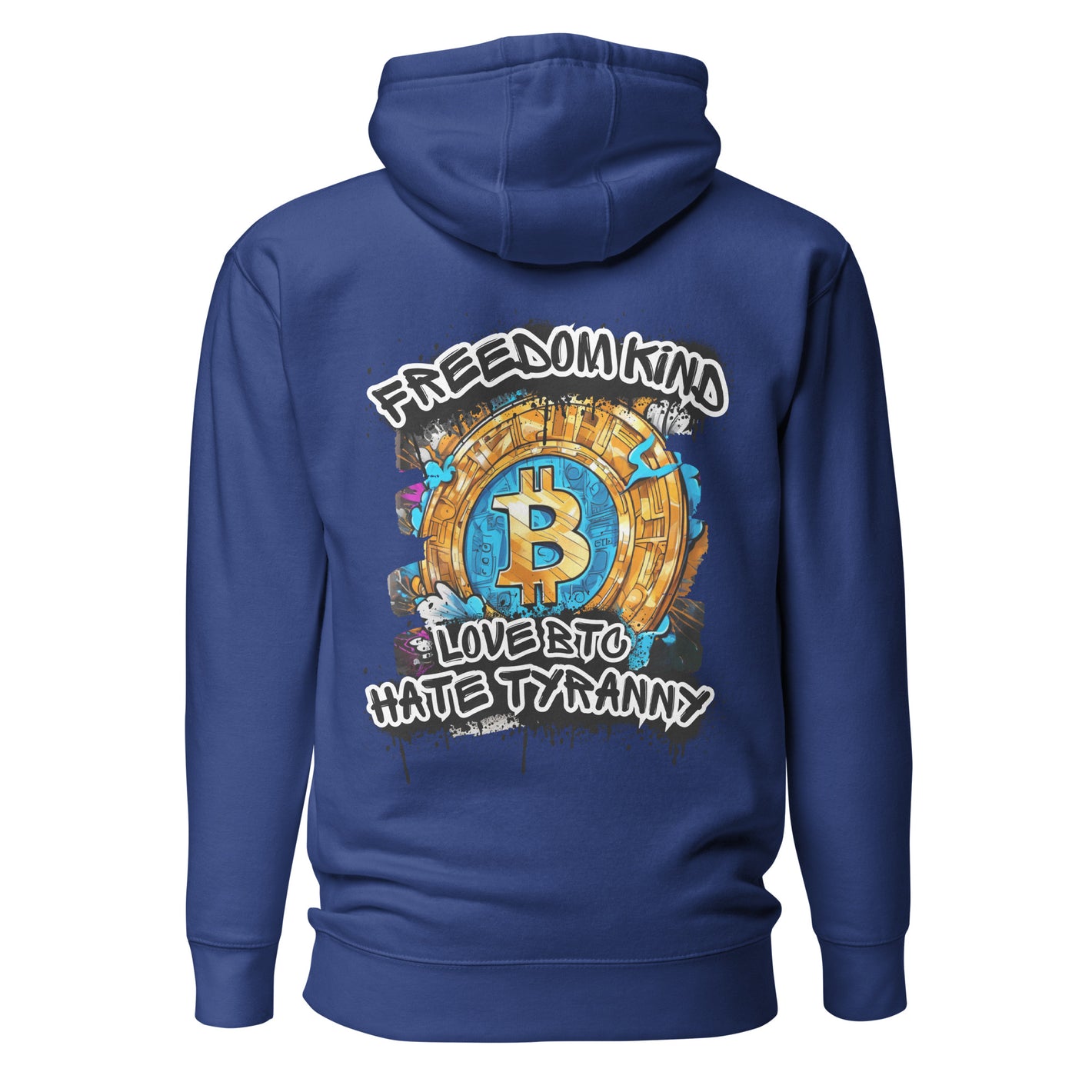 Love BTC Hate Tyranny | Men's Hoodie