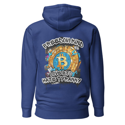 Love BTC Hate Tyranny | Men's Hoodie