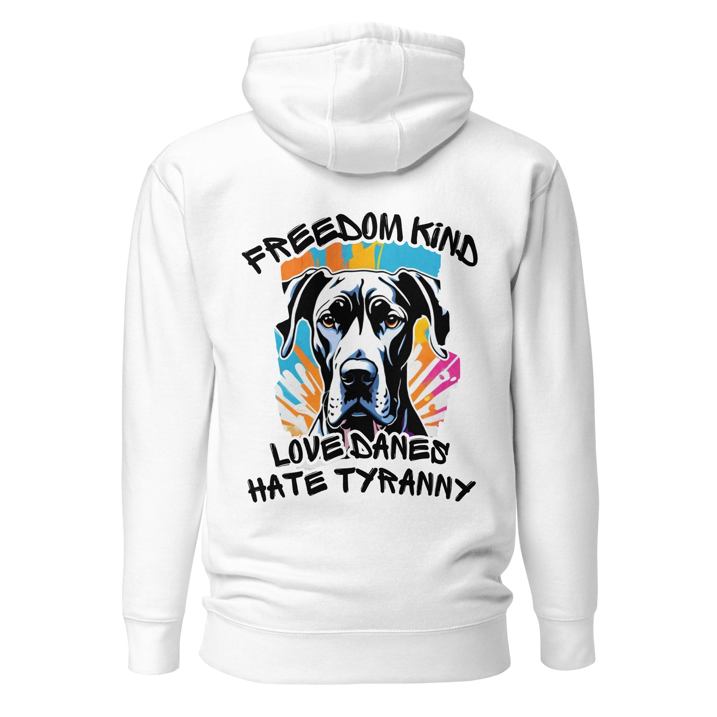 Love Danes Hate Tyranny | Men's Hoodie