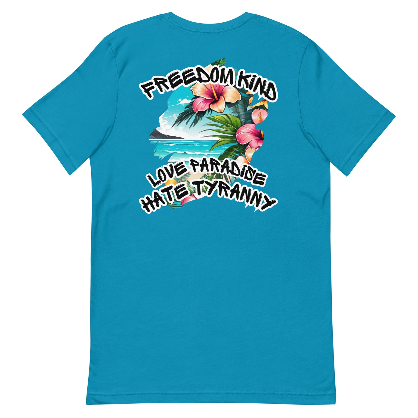 Love Paradise, Hate Tyranny | Men's T-shirt