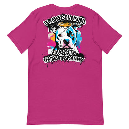 Love Pits, Hate Tyranny | Men's T-shirt
