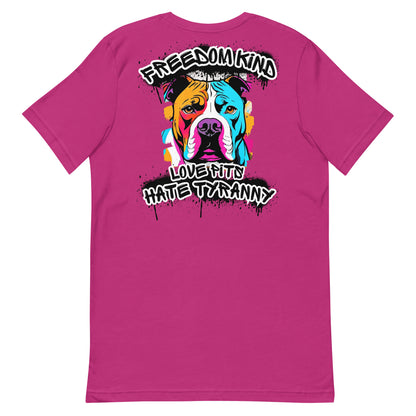 Love Pits, Hate Tyranny | Men's T-shirt