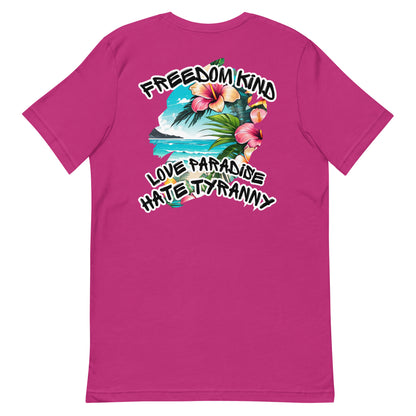 Love Paradise, Hate Tyranny | Men's T-shirt