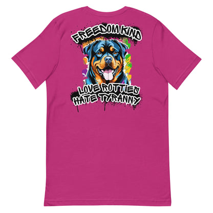 Love Rotties, Hate Tyranny | Men's T-shirt
