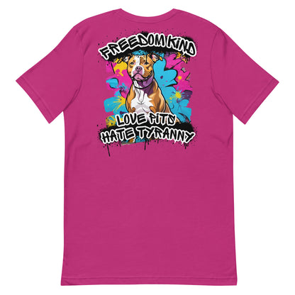 Love Pits, Hate Tyranny | Men's T-shirt
