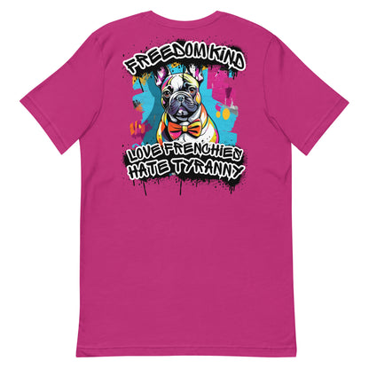 Love Frenchies, Hate Tyranny | Men's T-Shirt