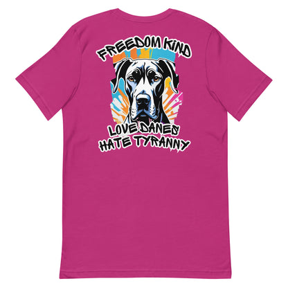 Love Danes, Hate Tyranny | Men's T-Shirt