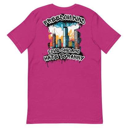 Love Chicago, Hate Tyranny | Men's T-Shirt