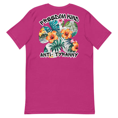 Freedom Kind Tropical Hibiscus | Men's T-Shirt