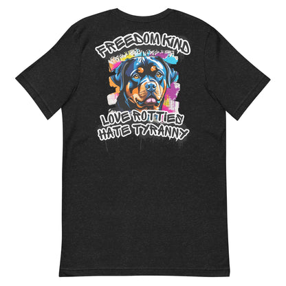 Love Rotties, Hate Tyranny | Men's T-shirt